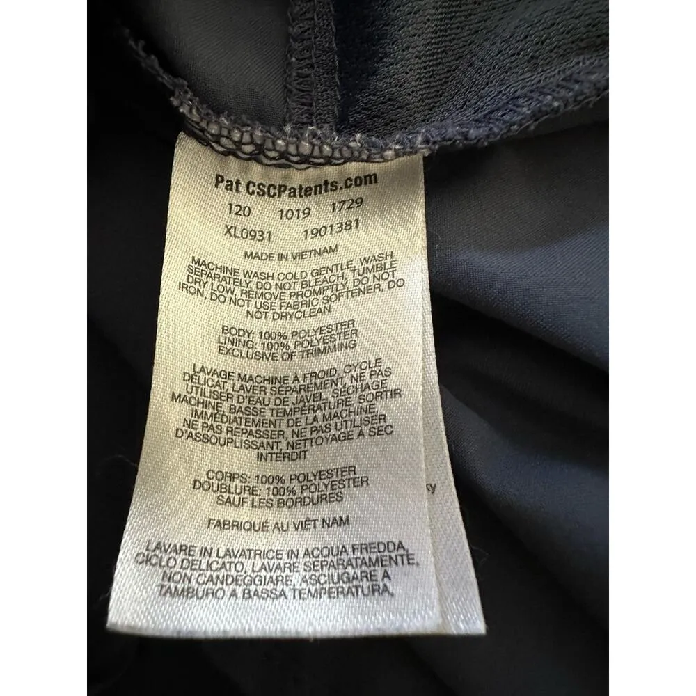 Columbia Women Outdoor Hiking Button Shirt Top Size Large Blue - Image 6