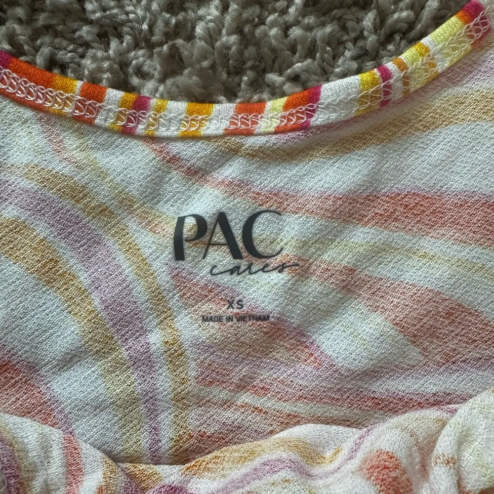 Orange and Yellow Going Out Top - Image 3