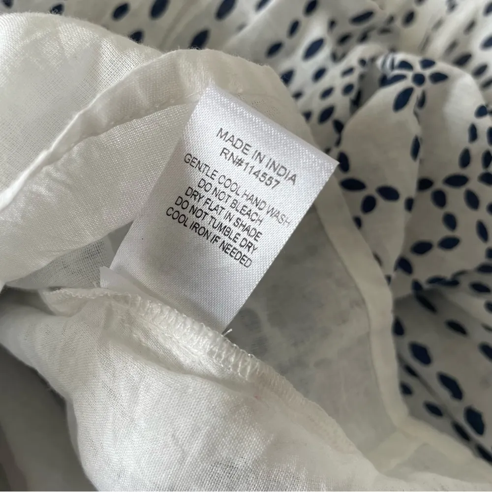 THML Moroccan Crochet Boho Tiered Midi Maxi Dress Size M - Image 10