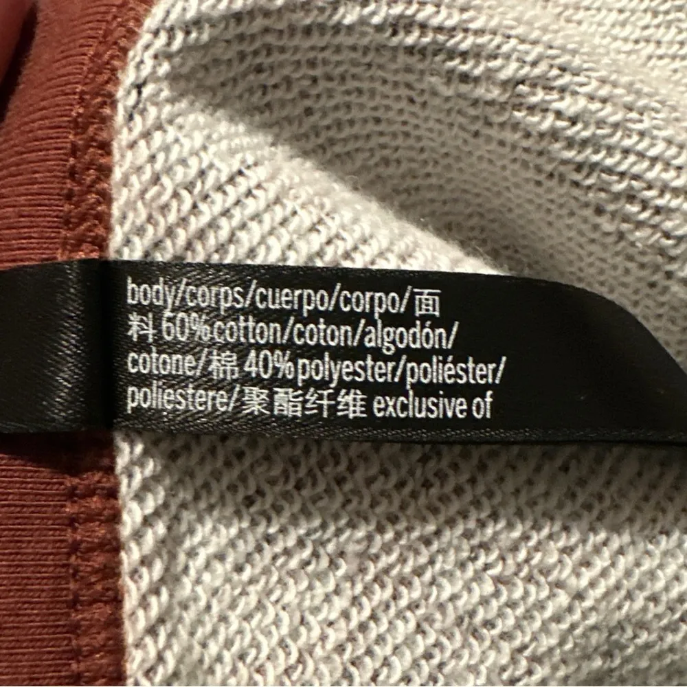 Victoria’s Secret Victoria Sport Choker Sweatshirt‎ Animal Print Small Oversize. - Image 8