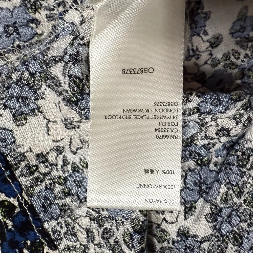 Free People Flowers In Her Hair Smock detail Tunic Top - Image 10