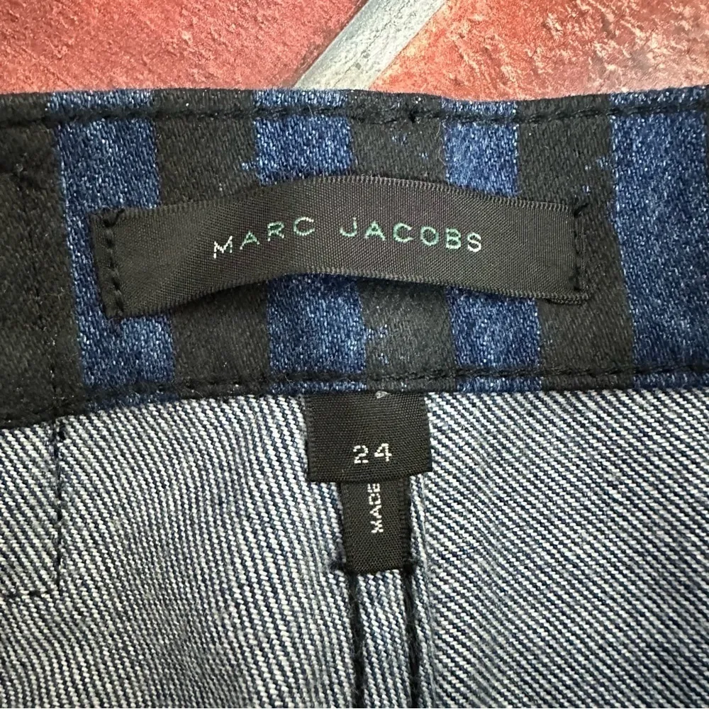 Marc Jacobs Striped Stovepipe Jeans - Image 3