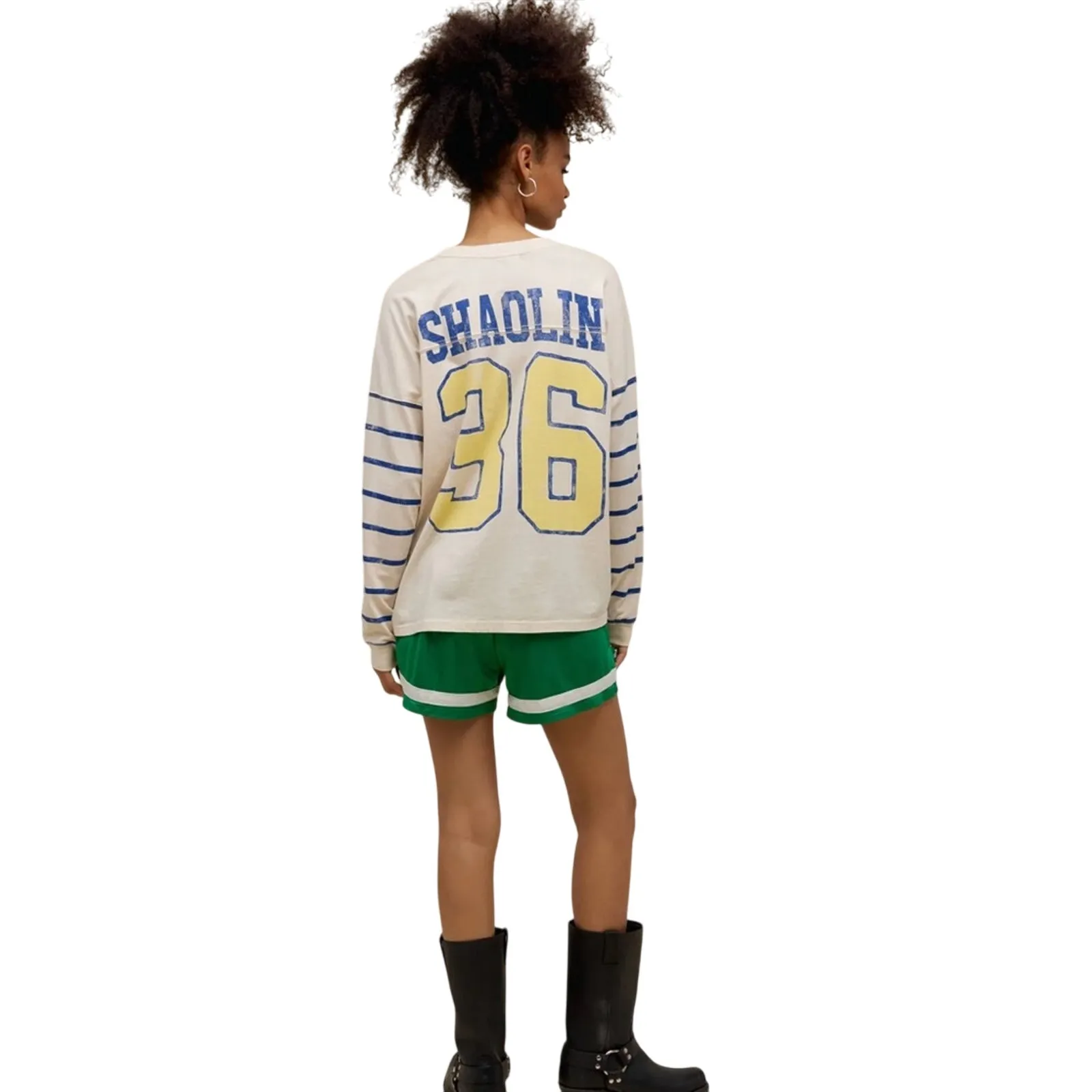 DAYDREAMER Wu-tang Clan Shaolin Varsity Long Sleeve Sz XL New w/o Tag MSRP $149 - Image 2