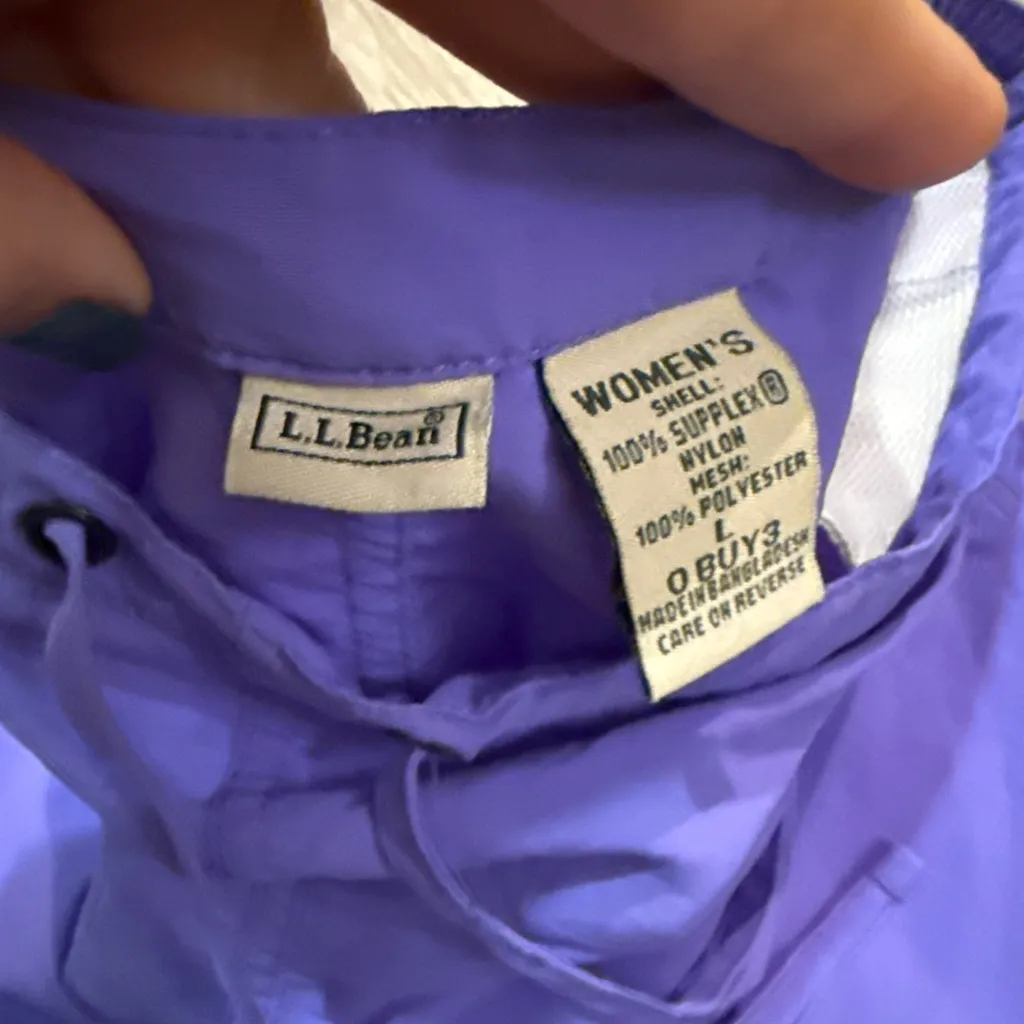 3 for $15 LL. Bean Women's Vibrant Purple Shorts - Image 3