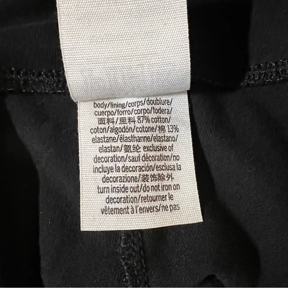 PINK by Victoria Secret High Waisted Black Leggings White “PINK” Sides SZ Smalll - Image 6