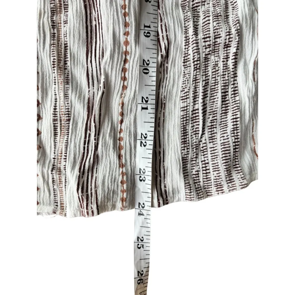 Bad Little Country Girl Tina Women's Western Top Tan Size M - Image 3