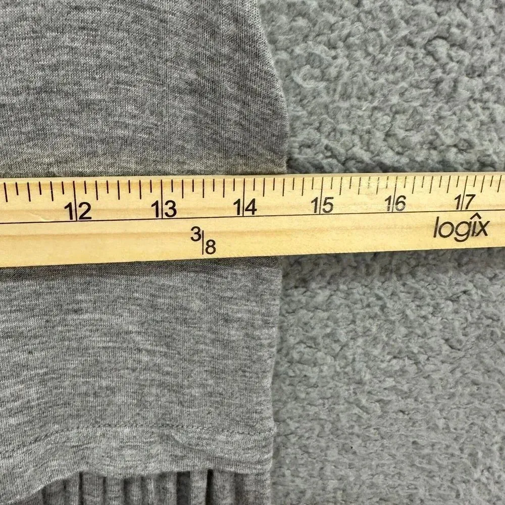 LOFT womens dress XS gray sleeveless midi sundress casual stretch‎ resort vaca - Image 3