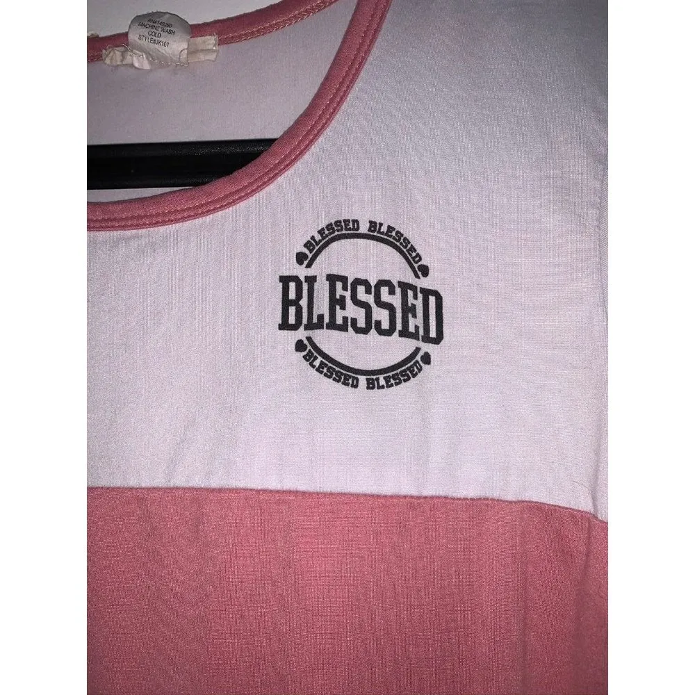 Marci Blessed Color Block Top Shirt Size M - Image 2