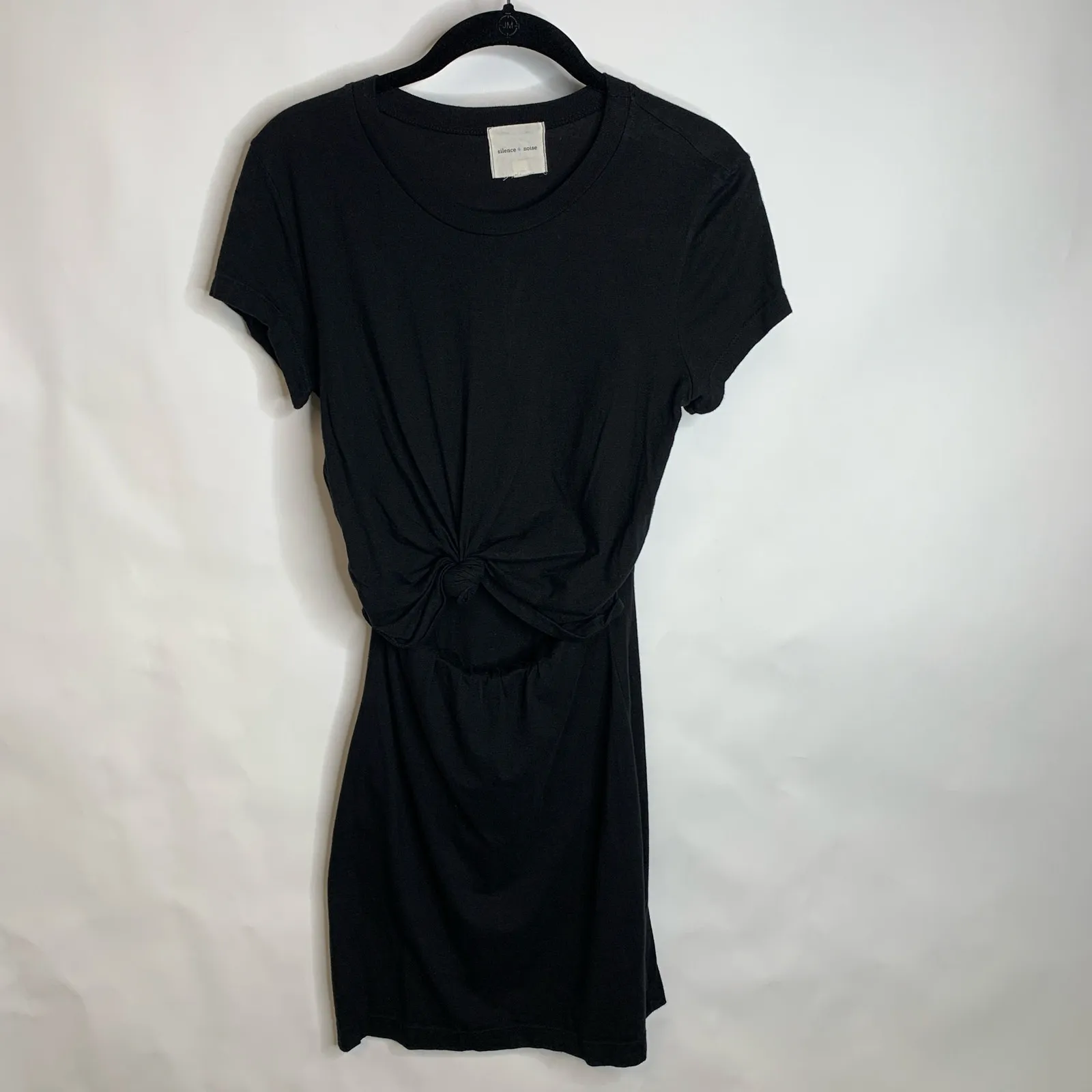 Urban Outfitters Silence + Noise Black T shirt Dress Cutout Sz Small - Image 4