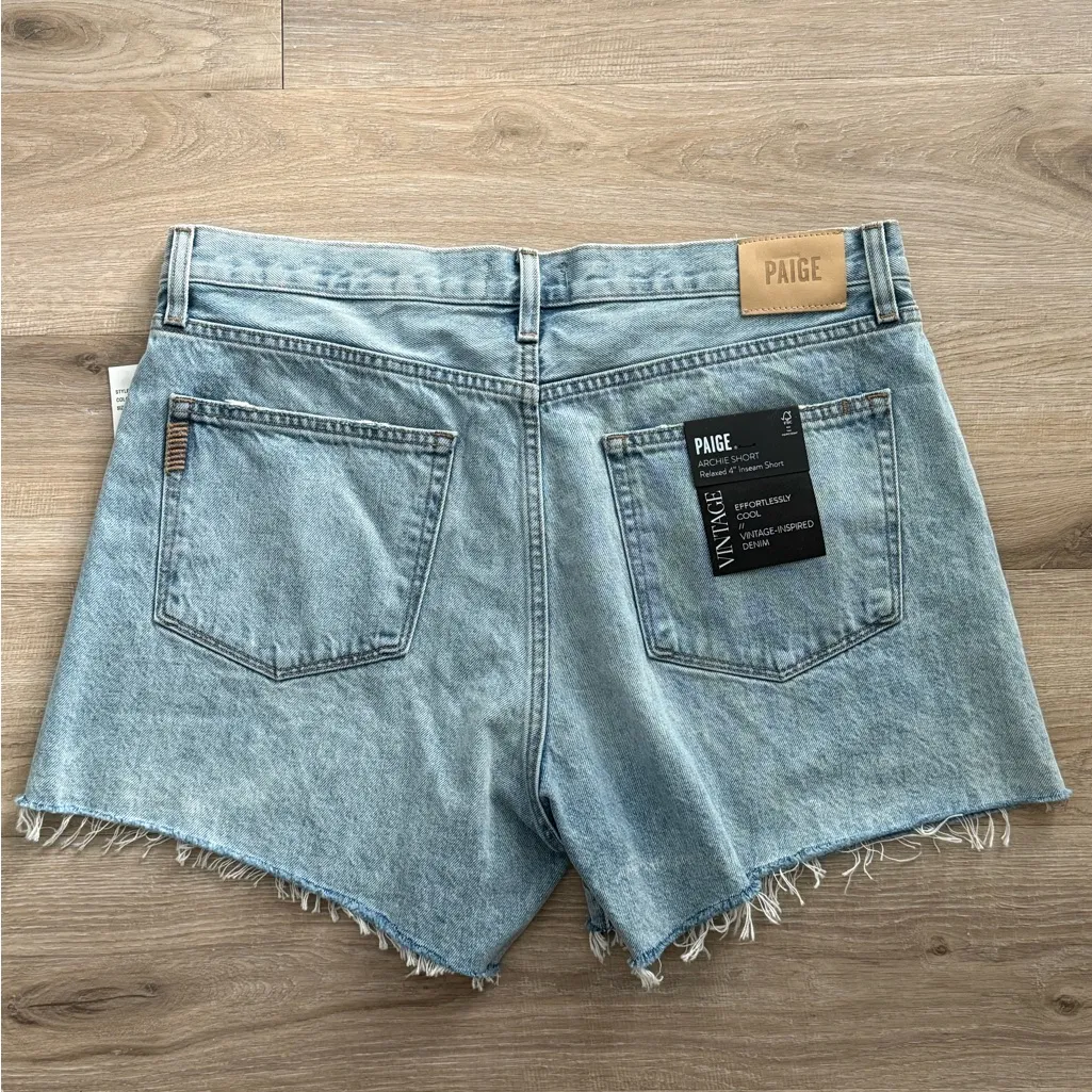 NWT Paige Archie Shorts Size 31 - Image 6