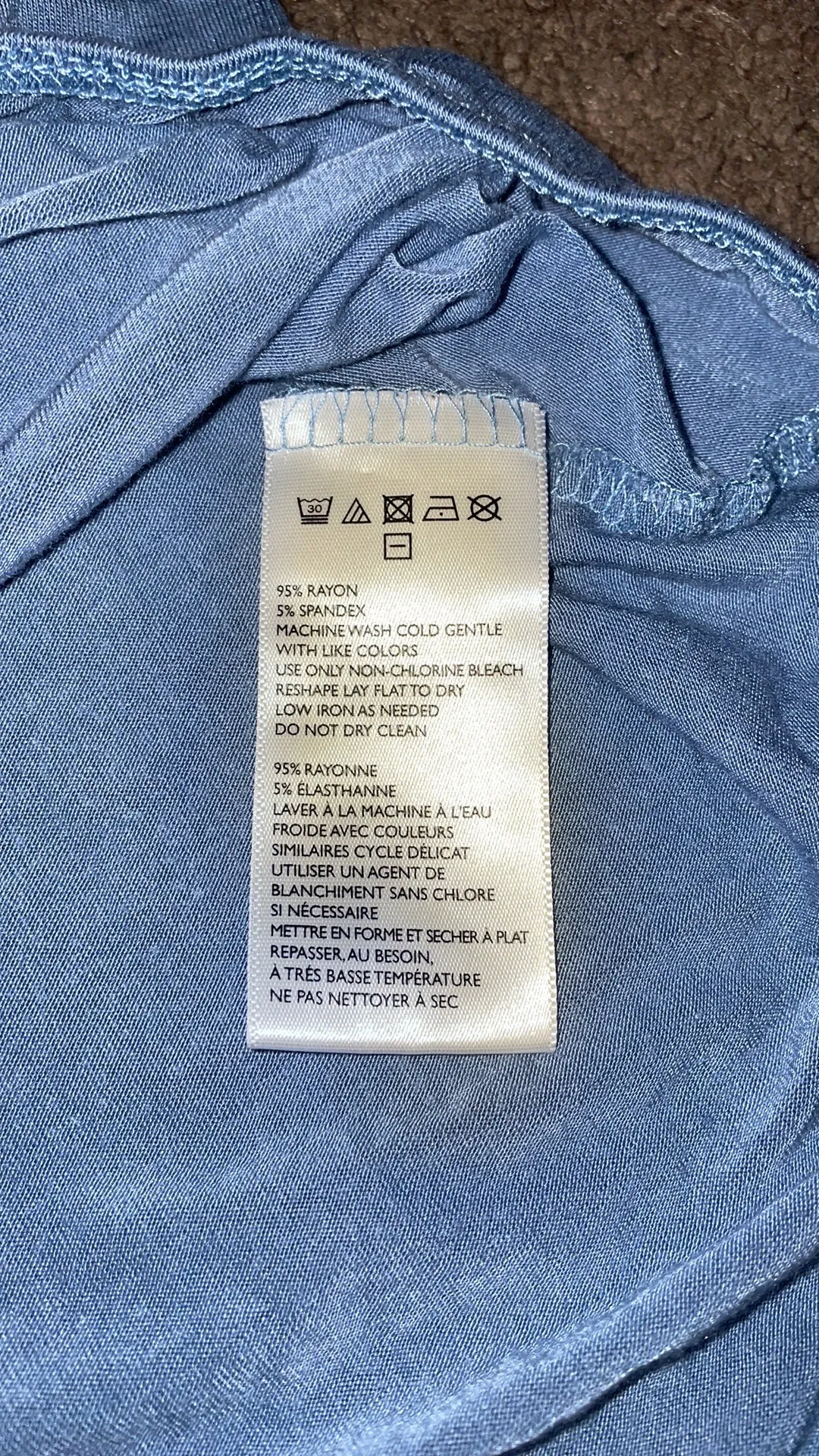 Free People Blue  Bodysuit - Image 4