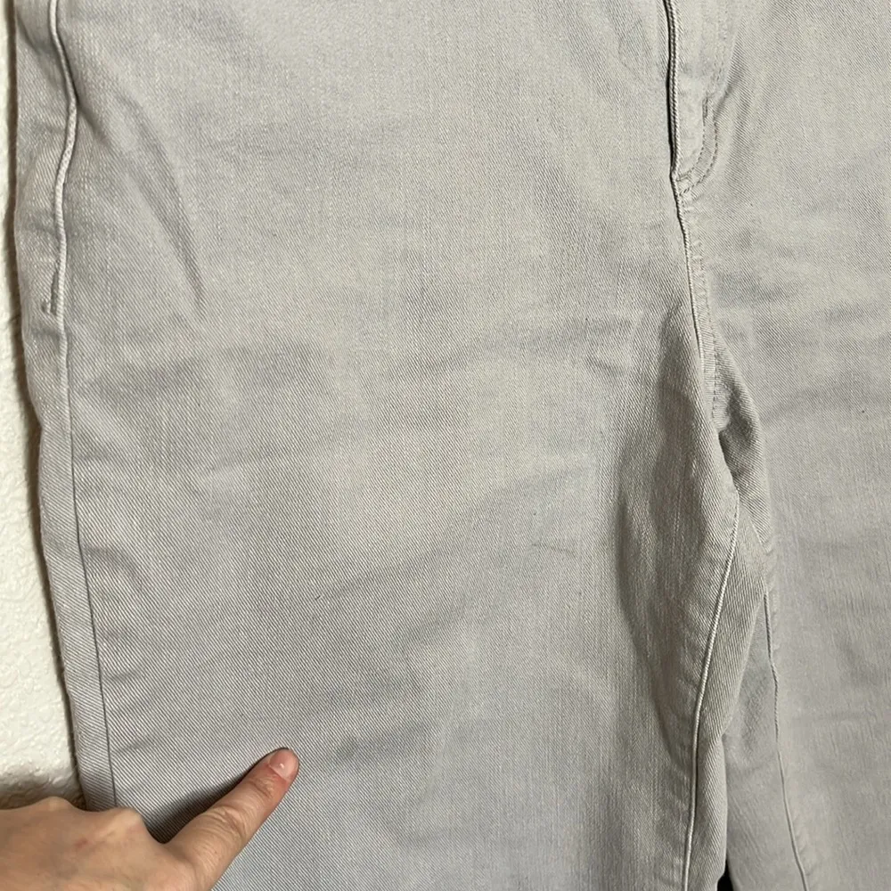 Talbots Simply Flattering 5 Pocket Jean Gray Size 12 - Image 6