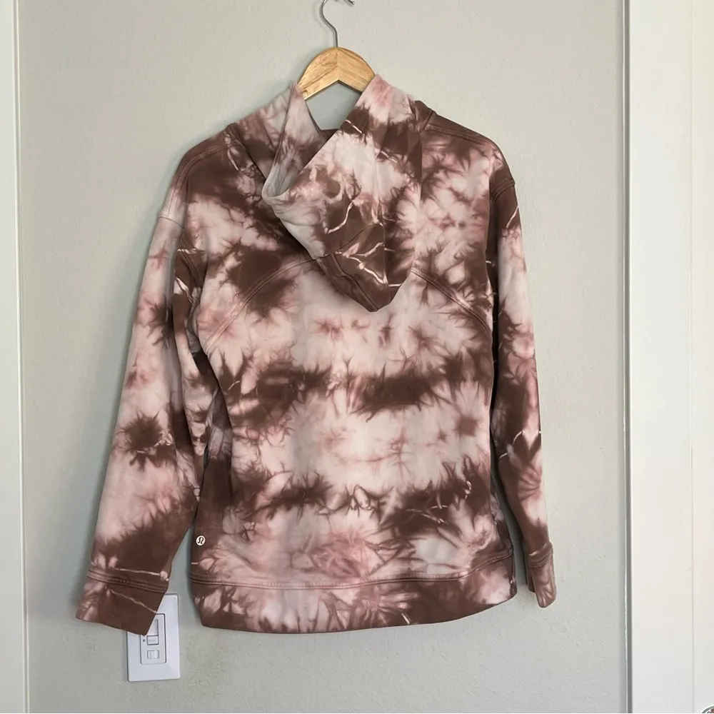 Lululemon All Yours Hoodie Earth Dye Clay Size 8 Athleisure Loungewear Cozy - Image 3
