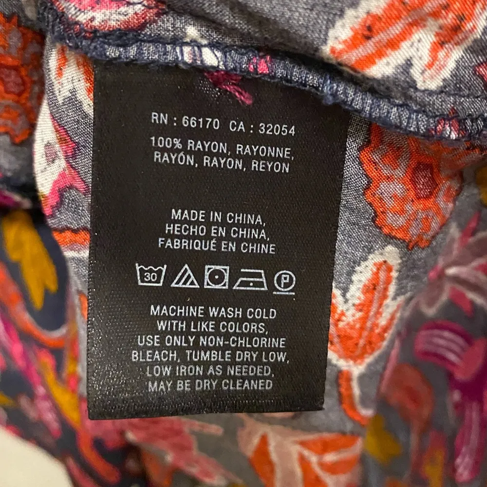 Anthropologie Maeve Primitive Animal Print Nature Artsy Novelty Blouse Size 0 - Image 11