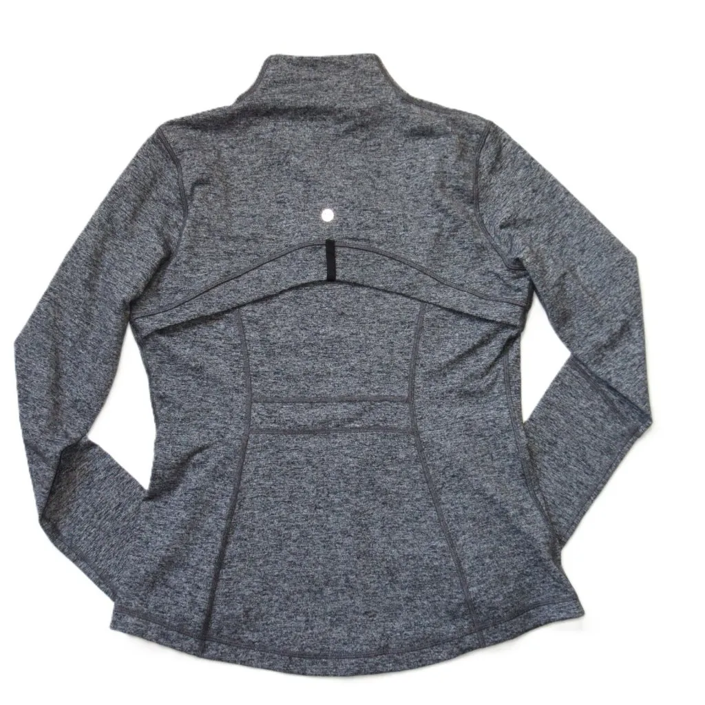 NWT Lululemon Define Jacket Luon in Heathered Black Stretch Full Zip 12 - Image 6