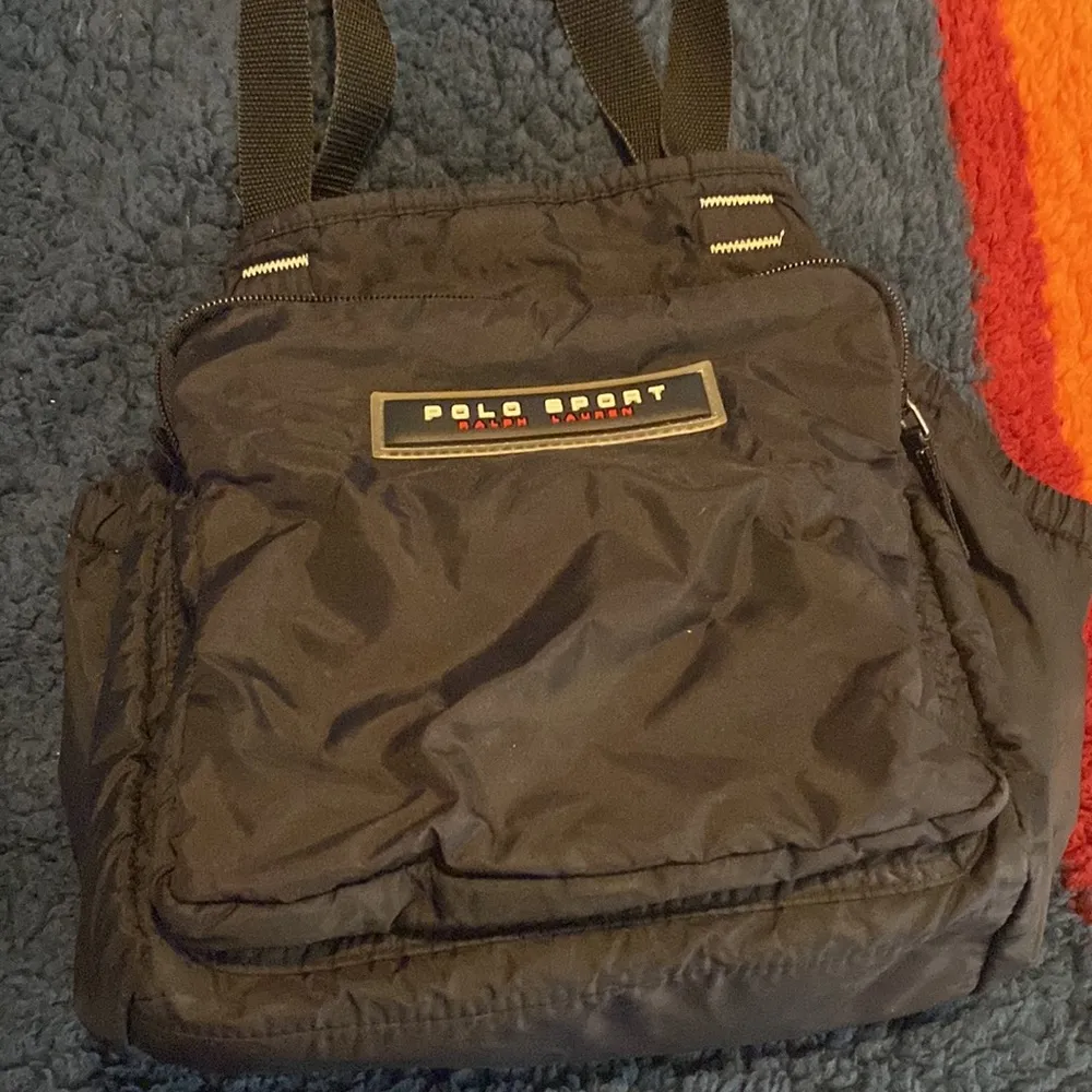 Vintage POLO sport purse/bag Black - Image 2