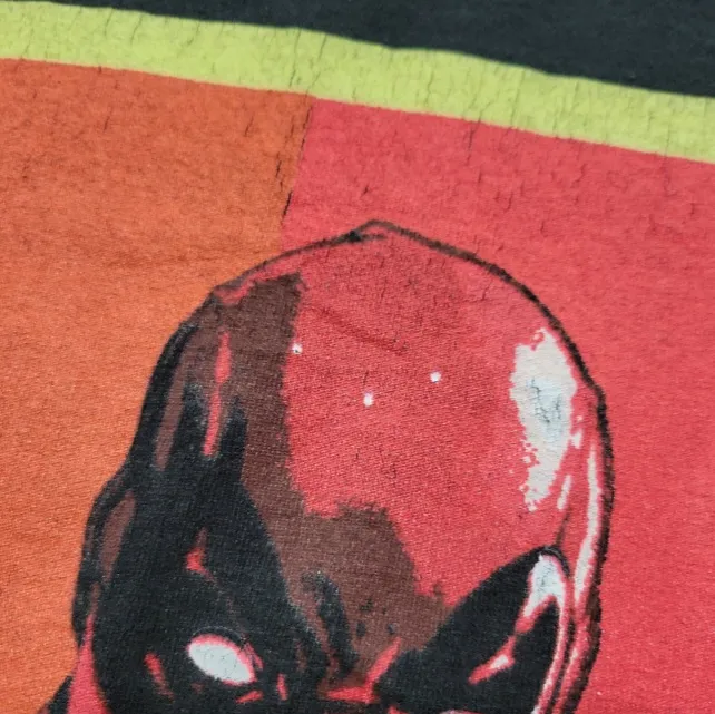 Shirt Size Medium Tacos Deadpool Graphic Tee  Comics Graphic Print T-Shirt Unisex - Image 5