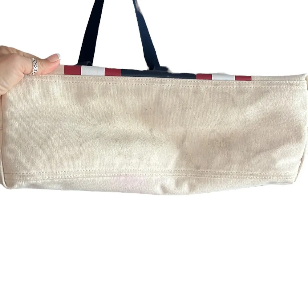 Tommy Hilfiger Large cotton canvas tote - Image 7