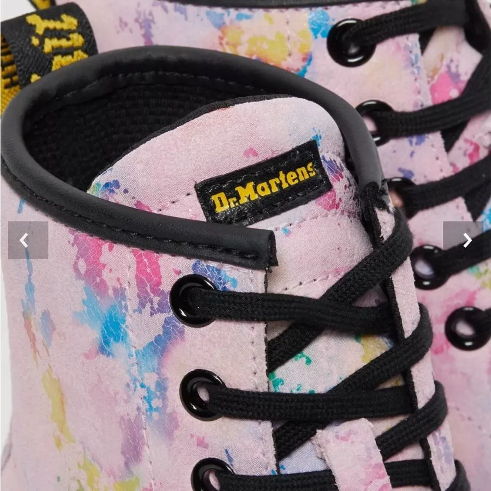 Dr. Martens Women’s Pink Sheridan Confetti Suede Boots Size 7 NEW MSRP 140.00 - Image 5