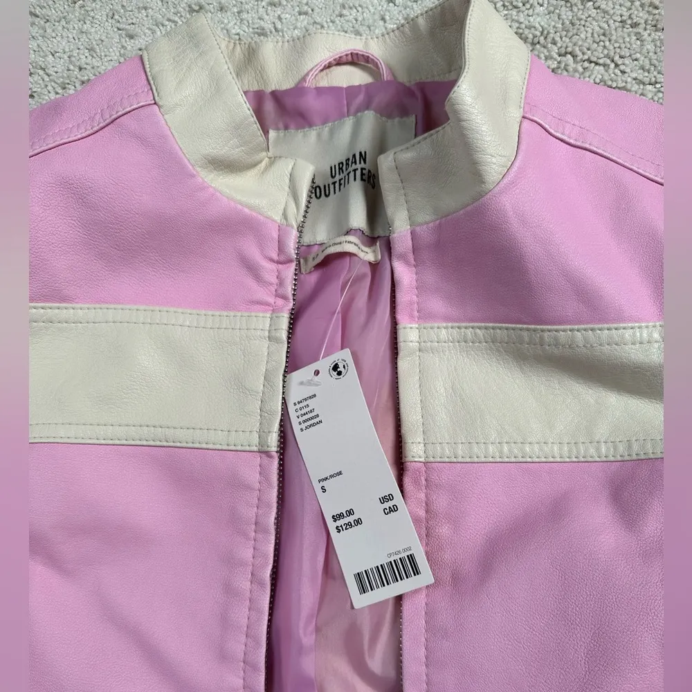 urban outfitters moto biker jacket - Image 2