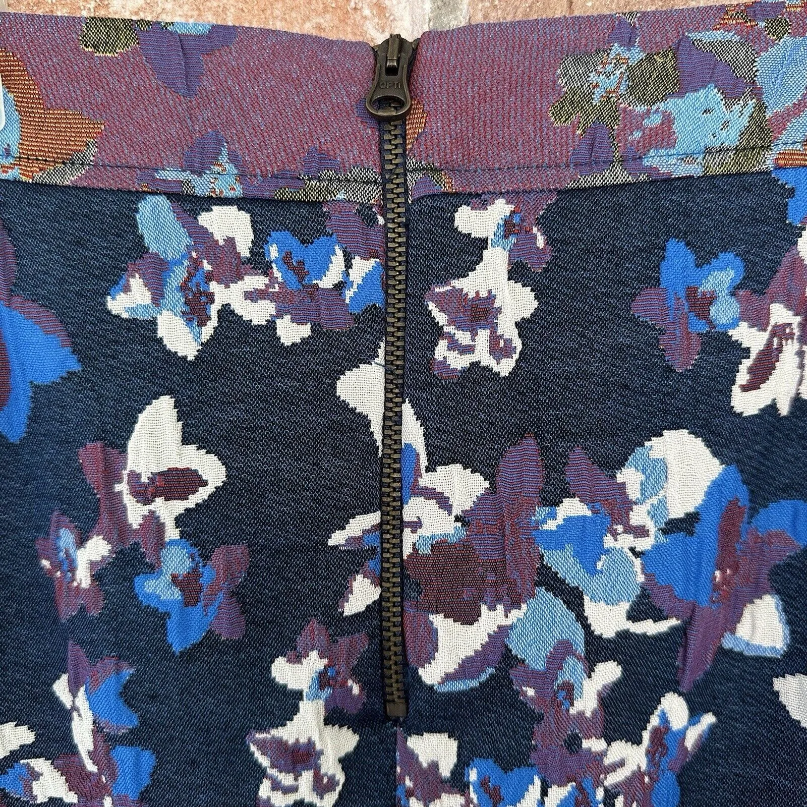 Maeve Anthropologie Cardana Floral Pocket Skirt Size 8 - Image 6