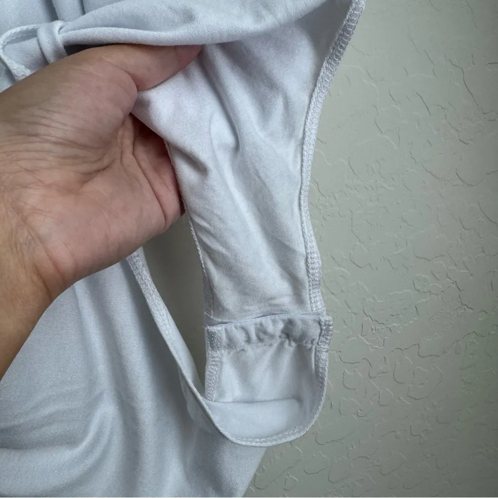 Eloquii One Shoulder Bodysuit White NWT 22/24 - Image 7