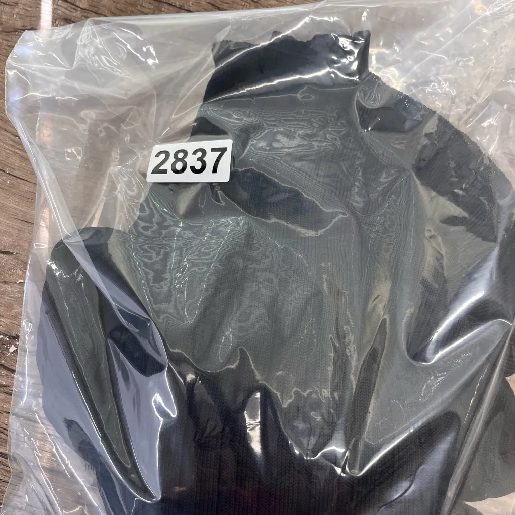 FREE PEOPLE Black Knit Hits Different Lace Up Long Sleeve‎ TOP sewater small - Image 10