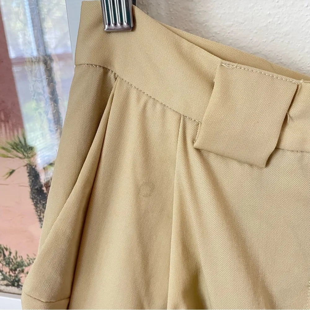 Rachel Comey Hemmed Wide Leg Butter Yellow Pants in Size 8 - Image 8