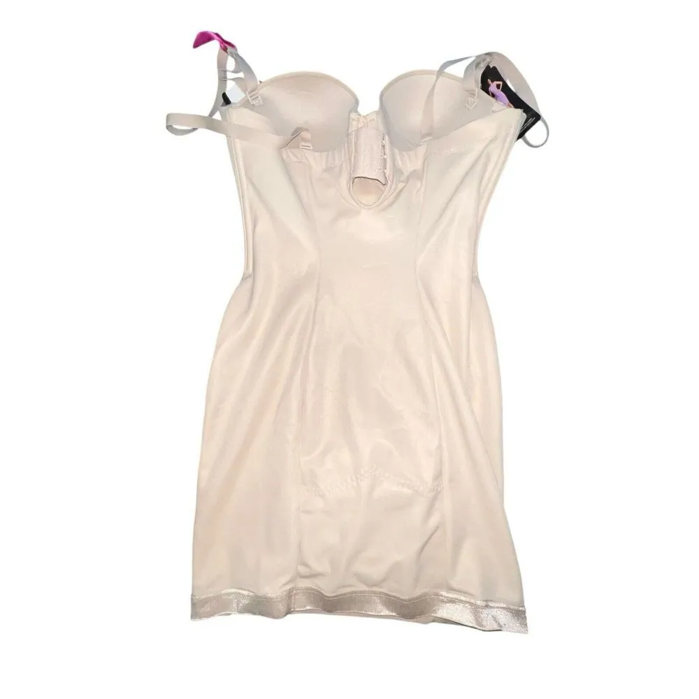 Maidenform Firm Control Secretly Shaping Convertible Full Slip 2304 34B Nude New - Image 4