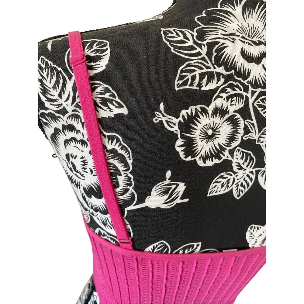 Colsie Lace Bralette Juniors Large Ribbed Sleepwear Intimates Feminine Black - Image 6