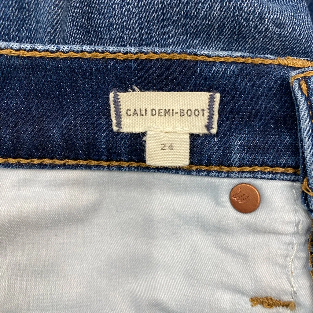 Madewell Cali Demi-Boot Jeans in Danny Wash: TENCEL™ Denim Edition size 24 - Image 4