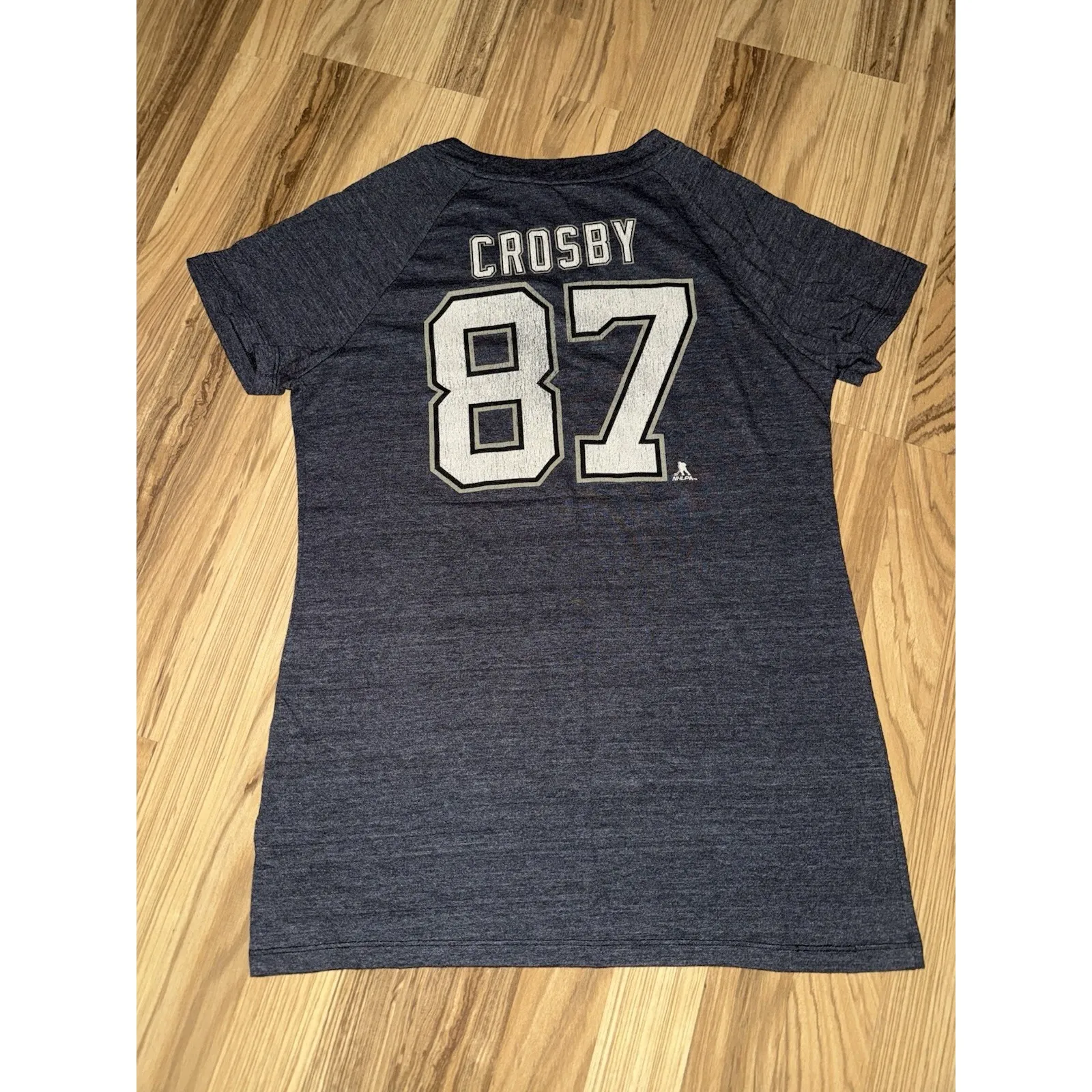 Pittsburgh Penguins Women's Sz XL T-shirt Rhinestone Bling Short Sleeve Lot‎ - Image 4