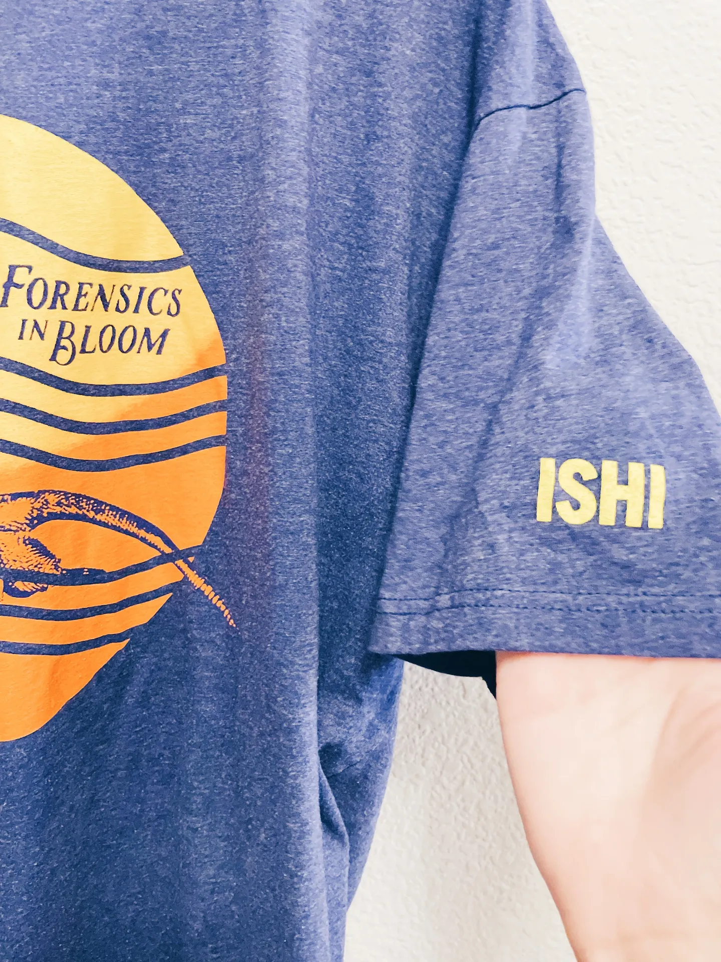 Forensics In Bloom Tee Blue Size XXL - Image 4