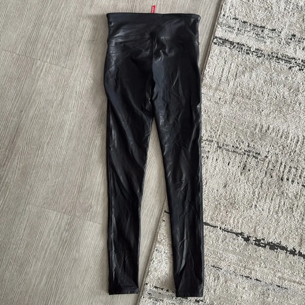 Spanx petite faux leather leggings - Image 2