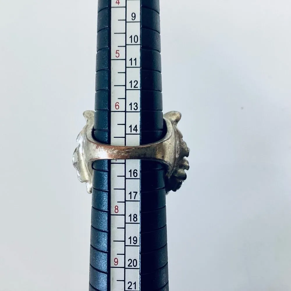 Tiger Head Ring Silver - Image 6