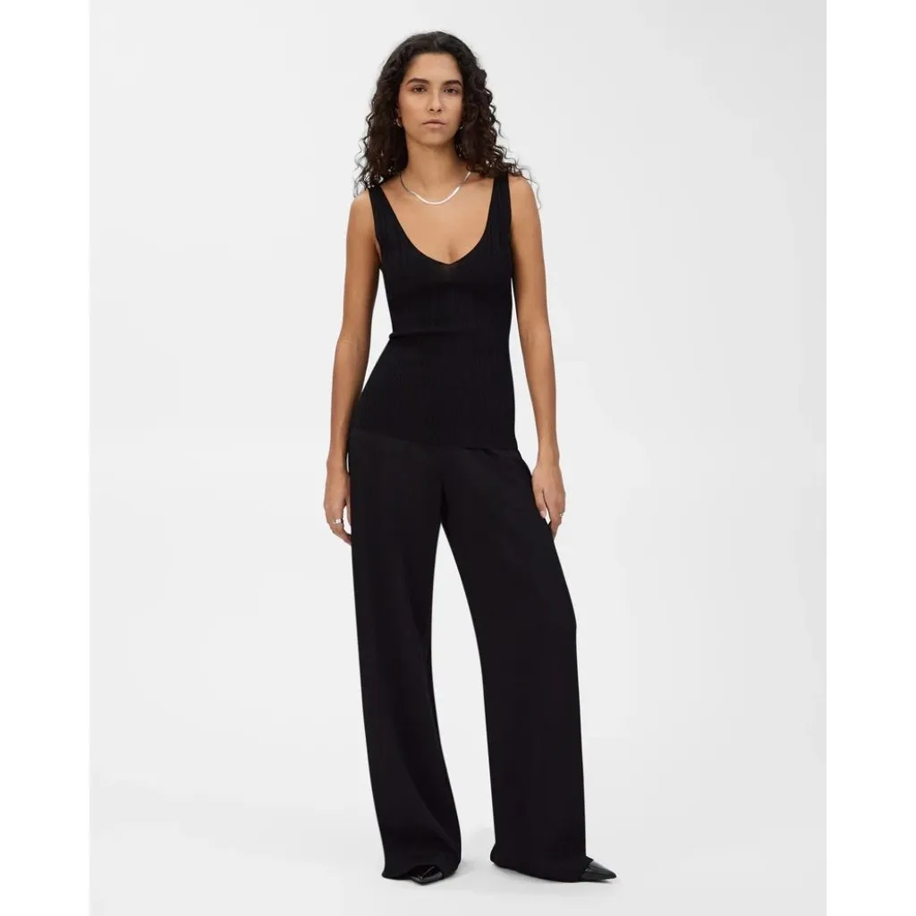 Ivy Oak Kym Knit Top in Black 36 New Womens Tank Sleeveless Size undefined - Image 13