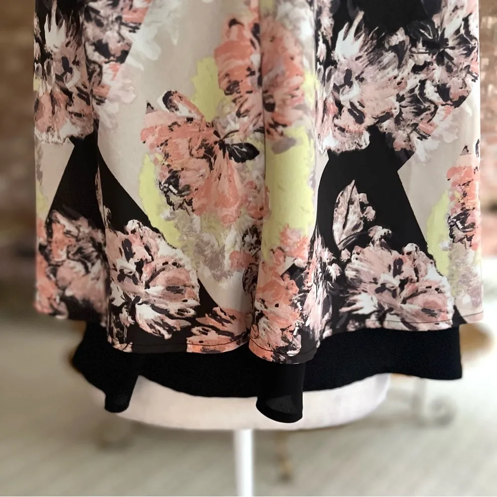 NWT Bar III Amsterdam Swing Top Floral Layered Sleeveless XL Garden Brunch Work - Image 9