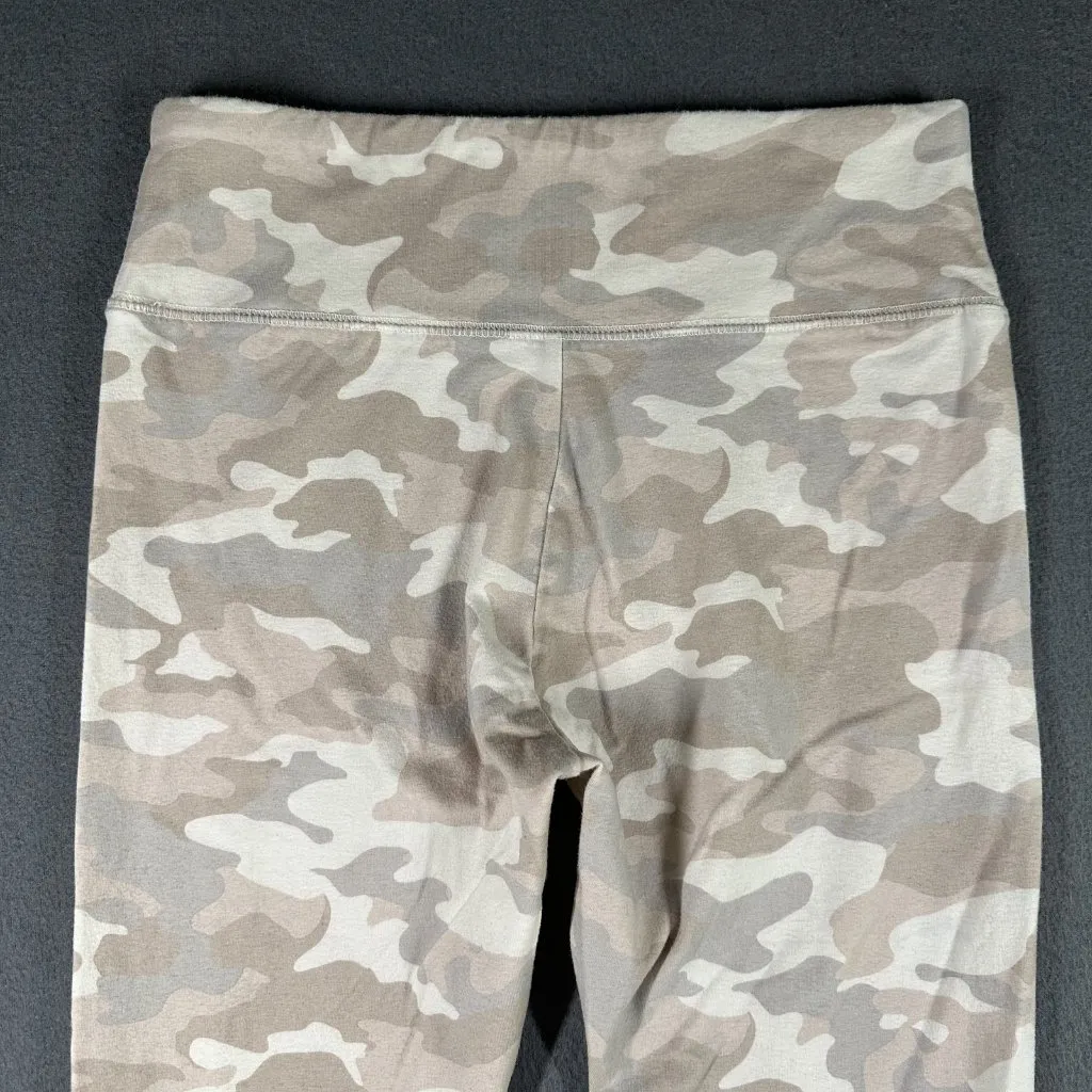 Wild Fable Leggings Womens Small Beige Tan Camo High Rise Stretch Yoga Pants - Image 7