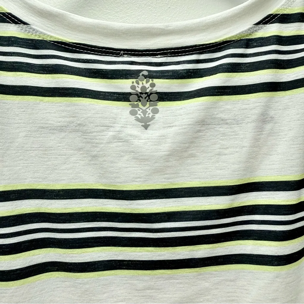 NWT Free People FP Movement Sport Mode Print Muscle Top, Black Combo | Medium - Image 4