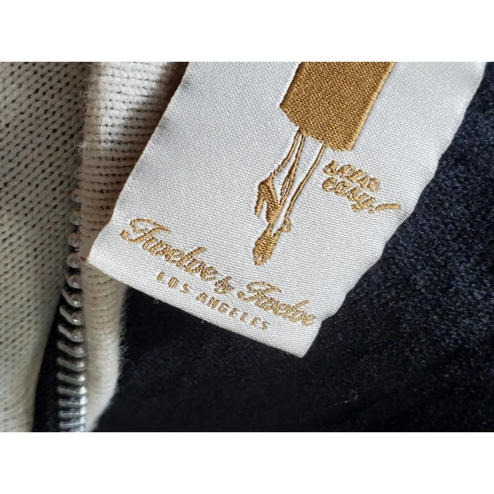 Anthropologie Twelve by Twelve Ivory V-Neck Long Sleeve Pullover Knit Sweater XS - Image 10