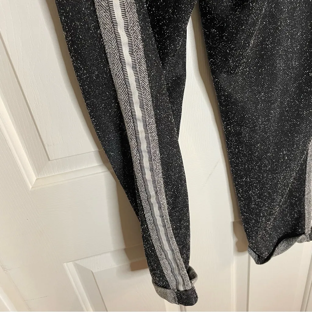 HEI HEI Heather Grey Casual Sweatpants Size Medium lounge Anthropologie retro Gray - Image 8