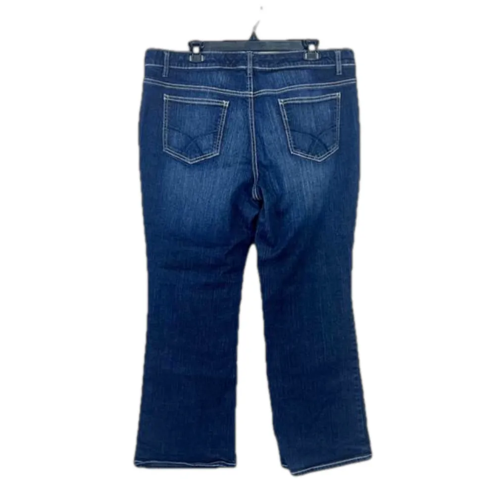 Tommy Hilfiger Hope Boot Womens Size 16S Boot Cut Fit High Rise Blue Jeans - Image 2