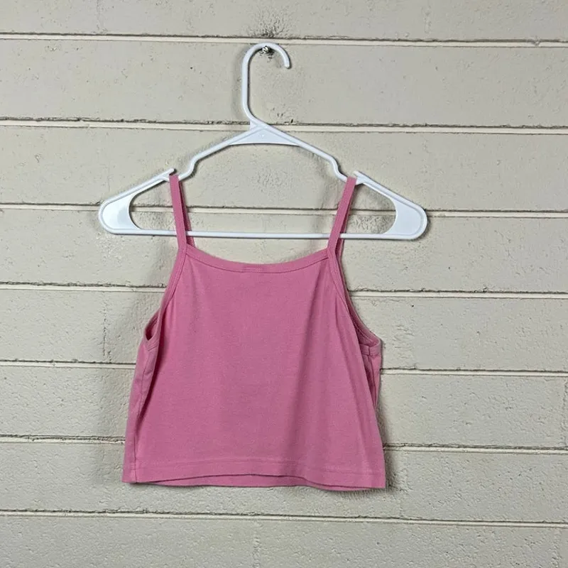 Playboy Logo Pink Cropped Tank size L - Image 2