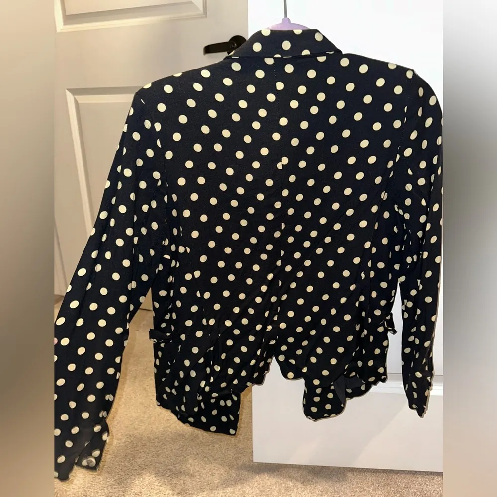 FRNCH Polka Dot Blazer & Short Set - Image 3