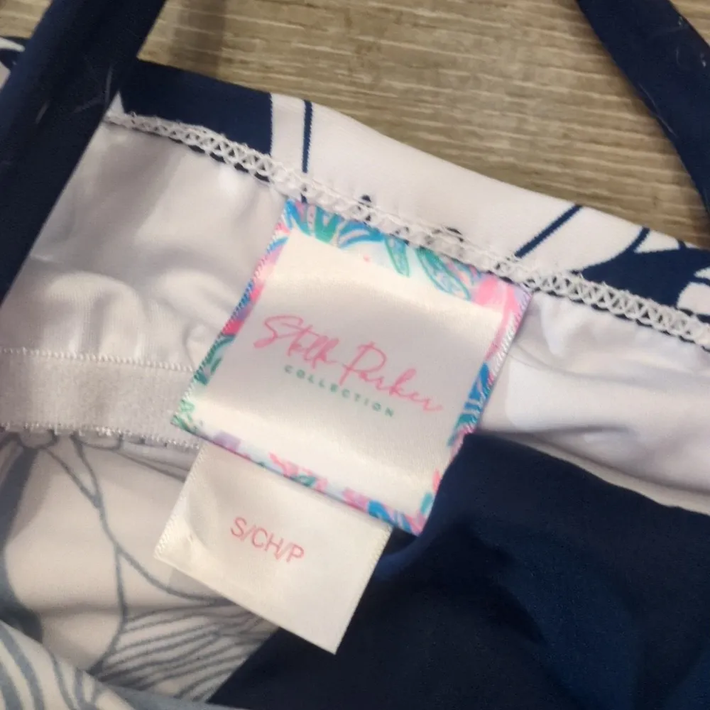 Stella Parker 2 piece tankini swim set size small Blue - Image 3