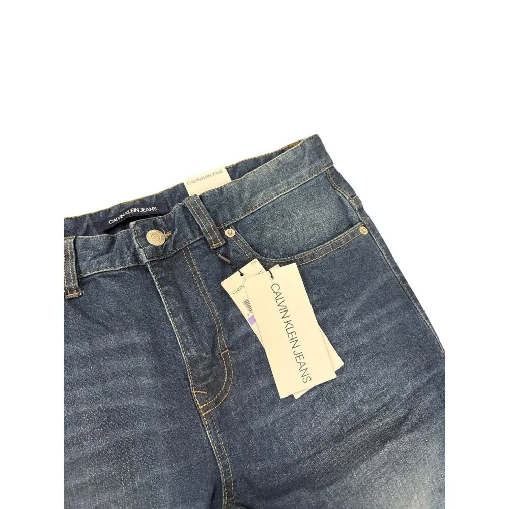 Calvin Klein Jeans Womens Stretch Straight Leg Denim Size 18 SKU 8239 - Image 3