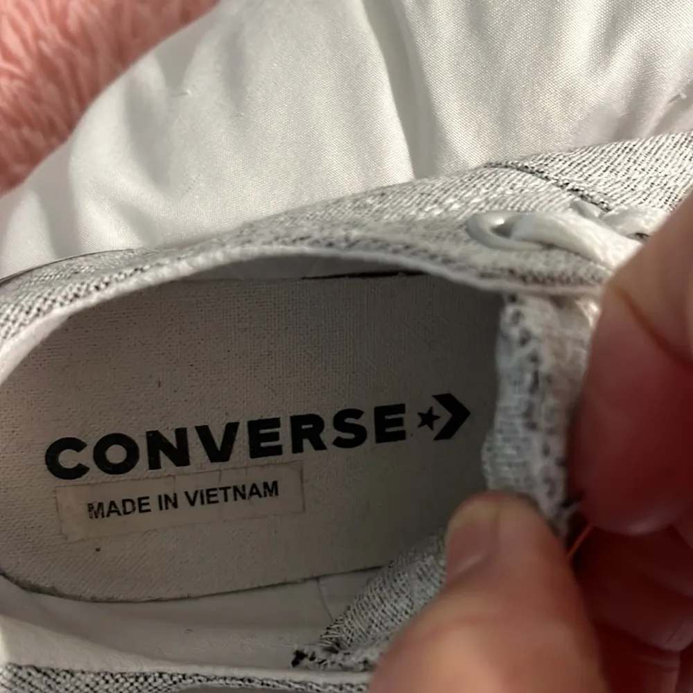 Converse All Star Low Top Sneakers Womens 7 Canvas Heather Gray - Image 12