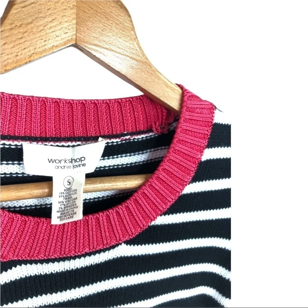 WORKSHOP, Andrea Jovine - Stripe Sweater - Small - Image 4