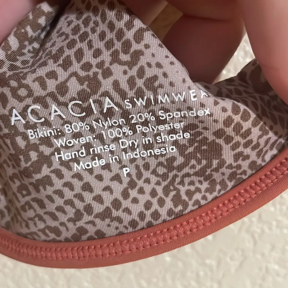 Acacia Malibu top size XS NWOT Brown - Image 5