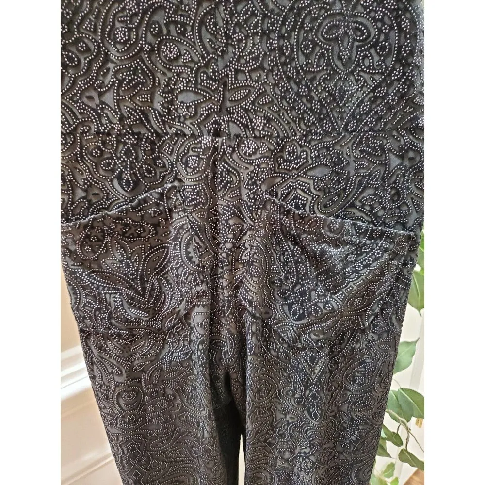 Some Days Lovin Women Black Polyester V-Neck Sleeveless Casual Jumpsuits Size XS - Image 9